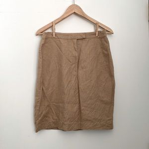 Uniform John Paul Richard 100% Linen Skirt